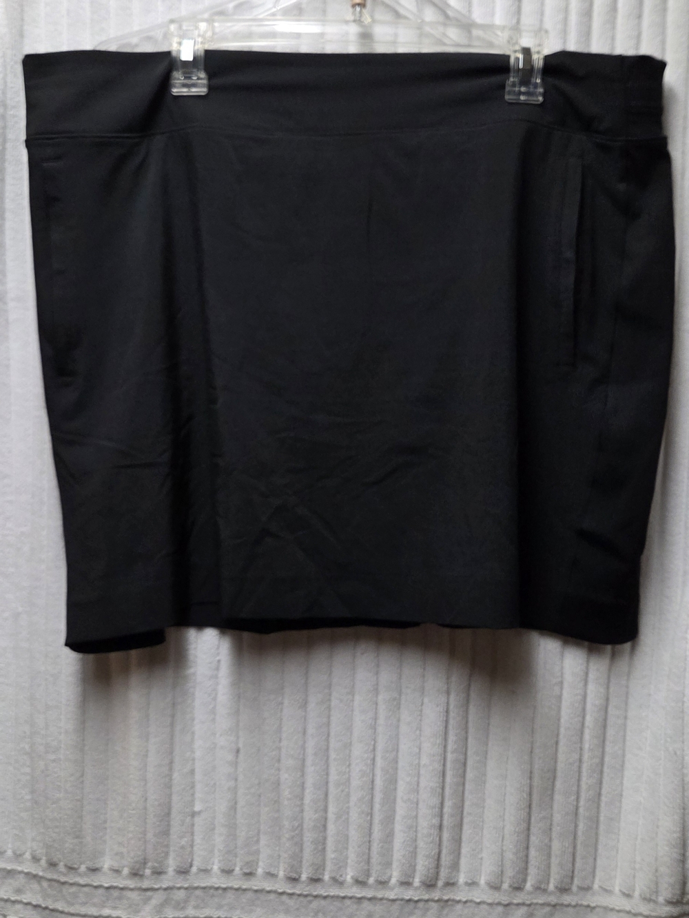 Women's Black Skort